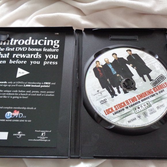 Director's Cut - Lock, Stock, And Two Smoking Barrels - DVD - Unrated - Picture 2 of 2
